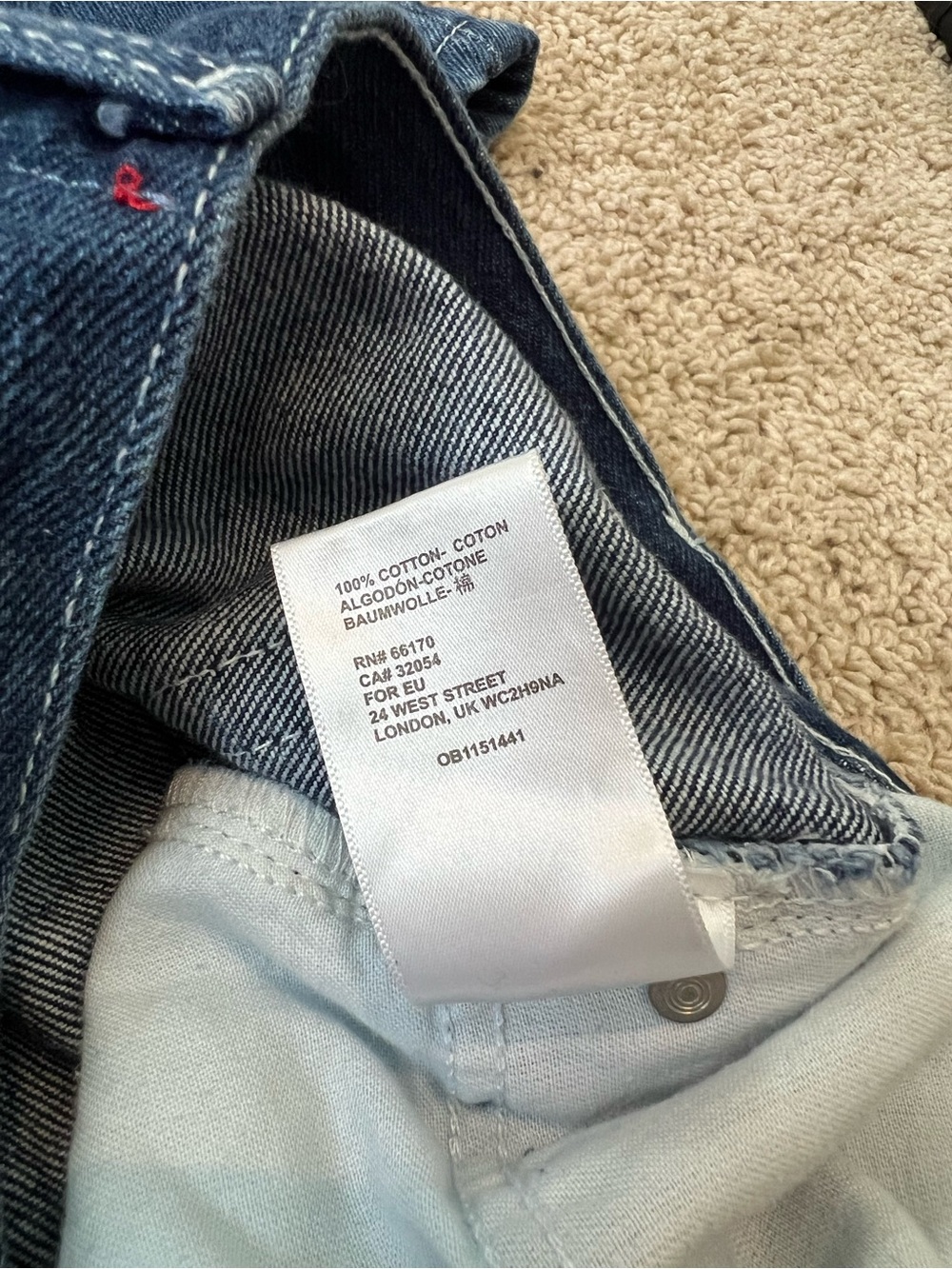 BDG Urban Outfitters Cowboy Jean Women’s Size 28 Straight Leg High Rise - Picture 6 of 8
